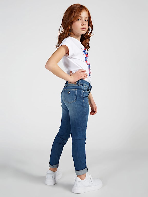 Jeans guess con strass on sale