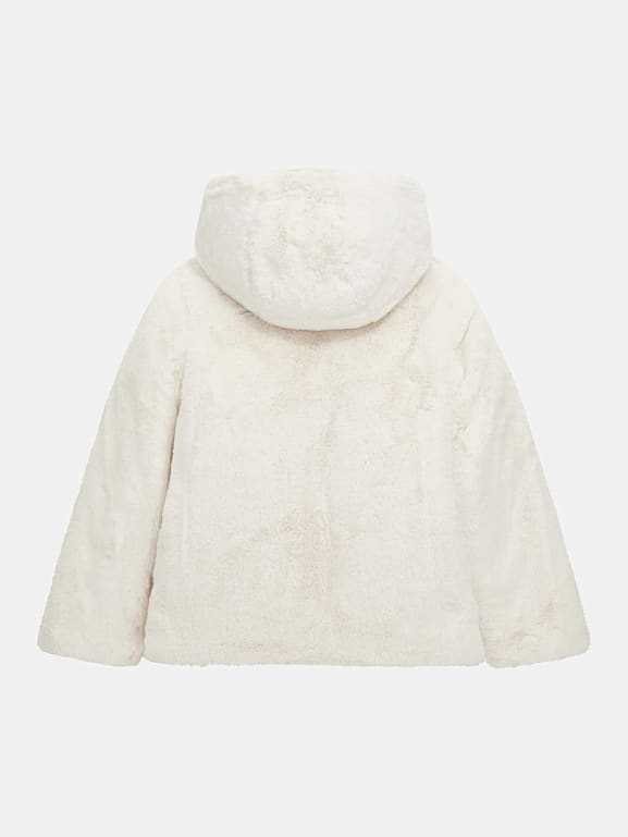GUESS® Reversible faux fur jacket