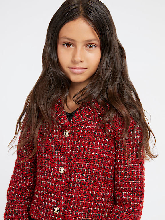Girls tweed blazer new arrivals