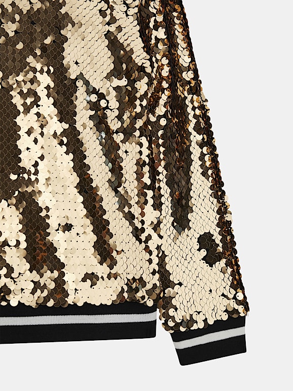 Gold sequin sweatshirt store