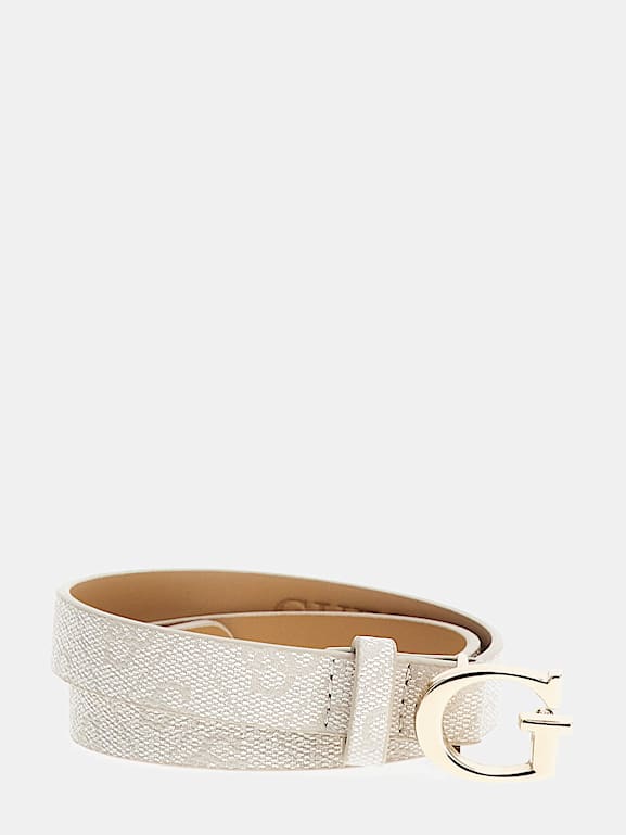 Guess g logo belt online