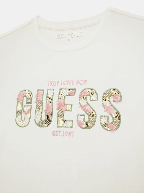 GUESS Onde nak i lemeli strec t shirt