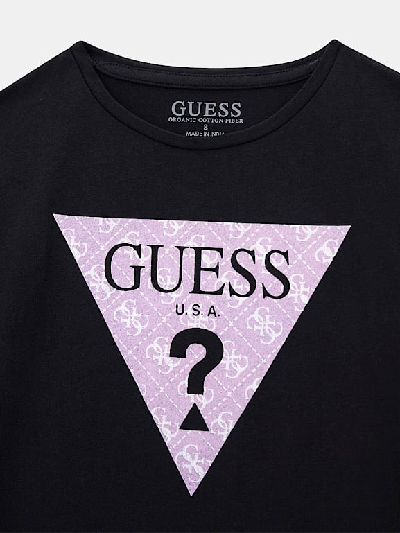 Guess glitter t shirt store