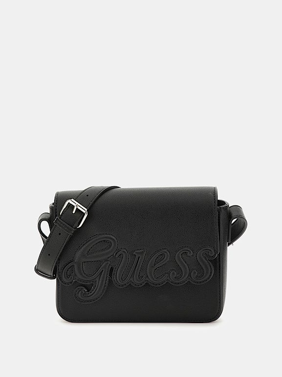 GUESS Kids Front logo crossbody bag Girls