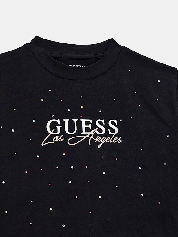 Guess shirt zwart clearance