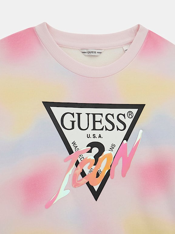 Guess rainbow sweatshirt new arrivals