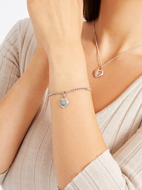 Guess bracelet heart top