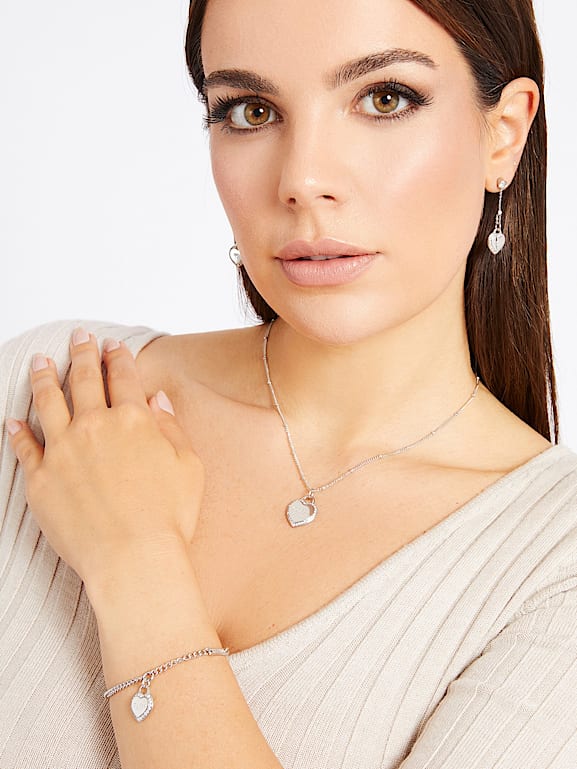 Guess bracelet heart top