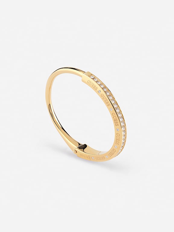 Guess gold bangle cheap