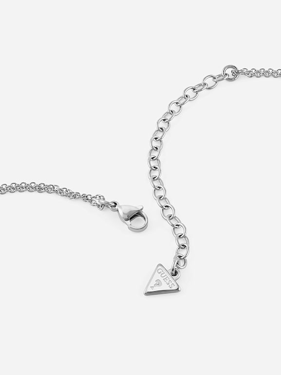 Collier Guess UBN85057 En Argent - Bijou élégant Pour Femme, Neuf Avec étiquettes