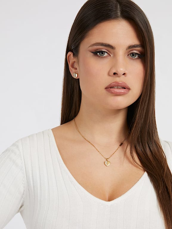 Lovely Guess necklace and earrings set