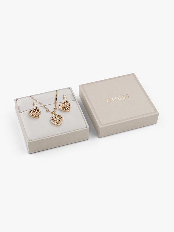 GUESS Necklace and earrings