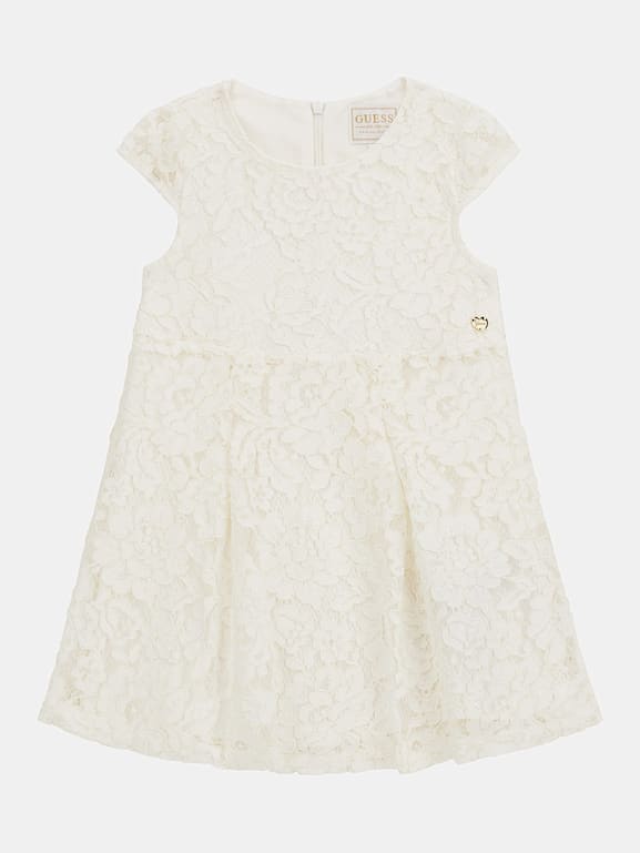 Guess lace fit online and flare dress
