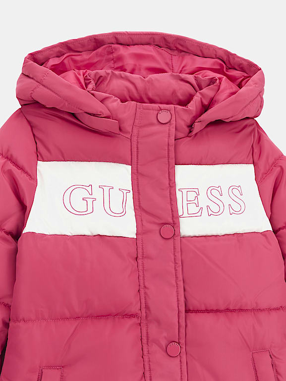 GUESS Doudoune bande logo frontale