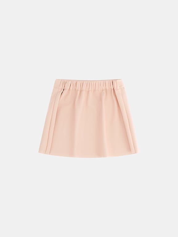 Faux leather skirt