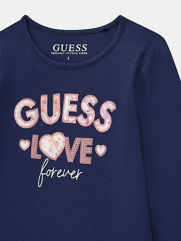 T shirt manica lunga guess store