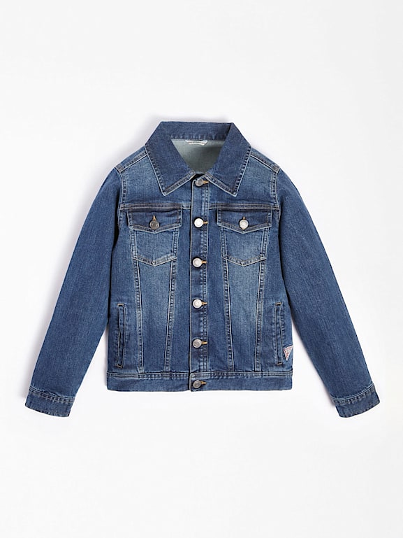 GUESS Kids Giacca jeans regular Bambino