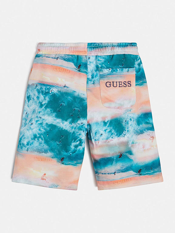 GUESS All over print active shorts