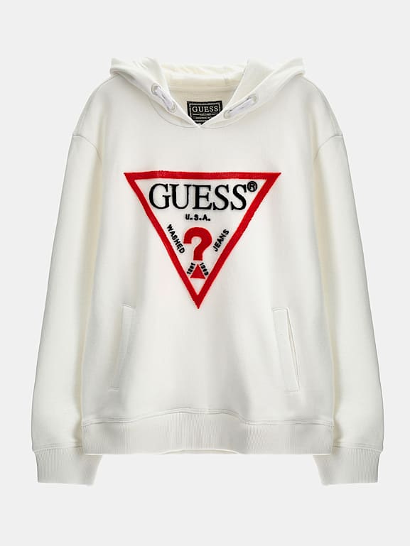 GUESS® Triangle logo sweatshirt