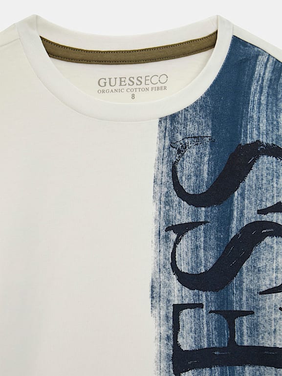 T shirt logo guess deals
