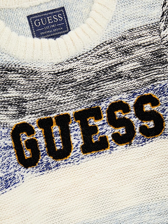 Guess on sale sweater striped
