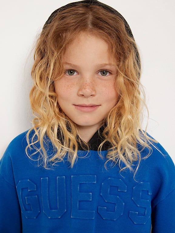 GUESS Kids Logo embossed sweatshirt Boys