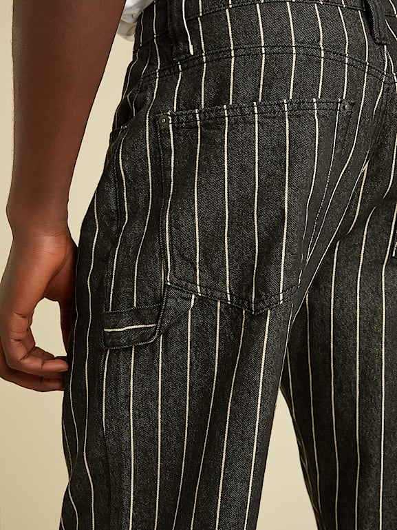 Guess top striped pants