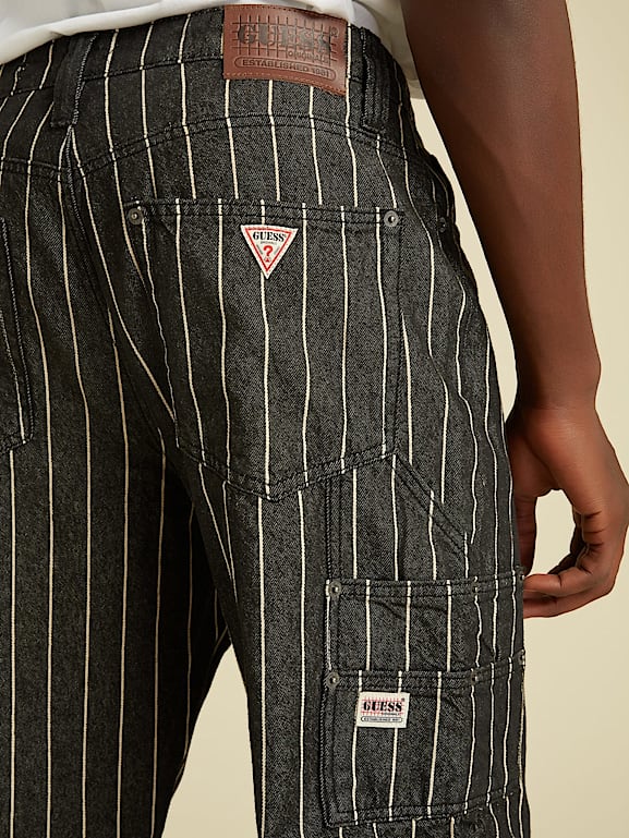 Guess striped shop pants
