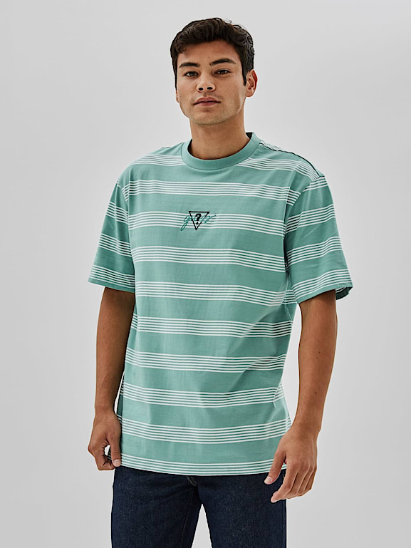 Guess blue striped t shirt online