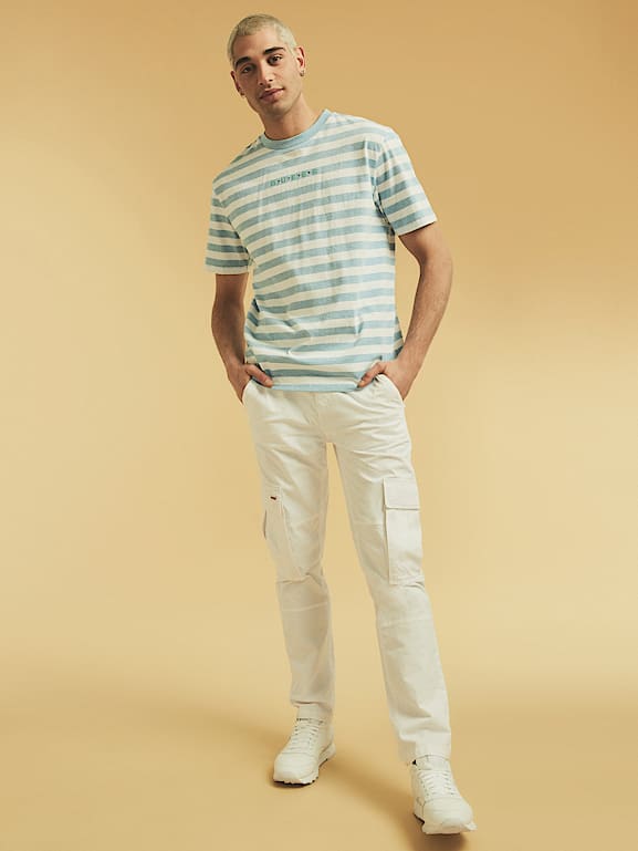 Guess t shirt on sale uomo righe