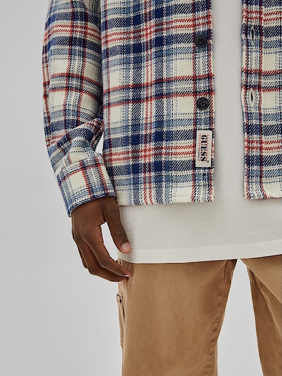 GUESS CHECKERED FLANNEL SHIRT