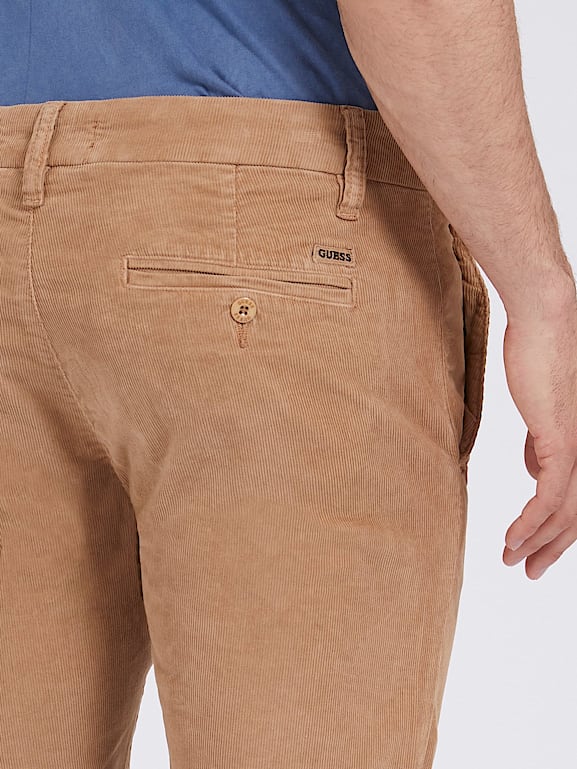 Guess corduroy pants store