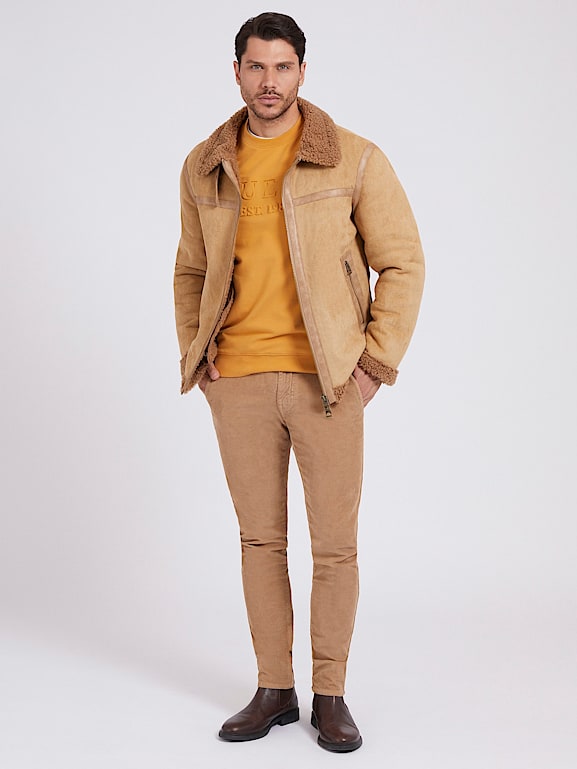 Guess shearling hotsell