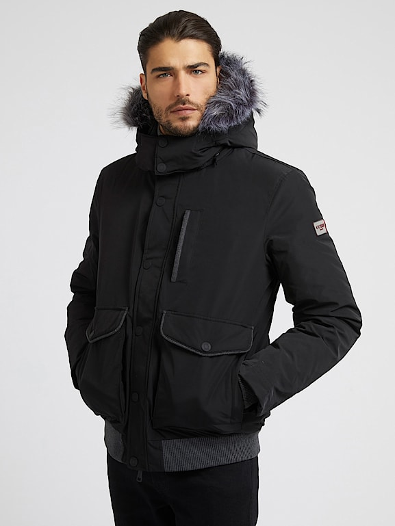 GUESS Bomber in vero piumino