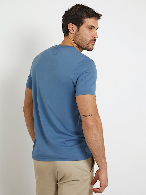 GUESS® T-Shirt mit gesticktem Logo
