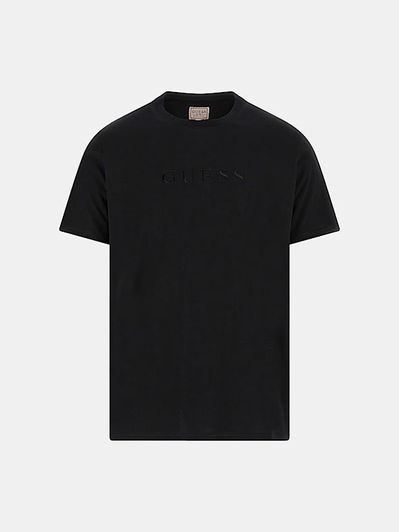 T Shirt mit gesticktem Logo