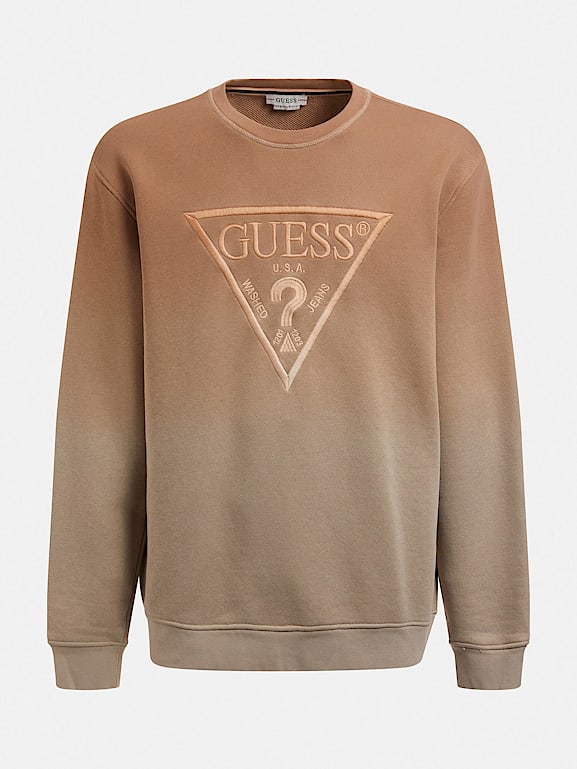 GUESS® Triangle logo sweatshirt