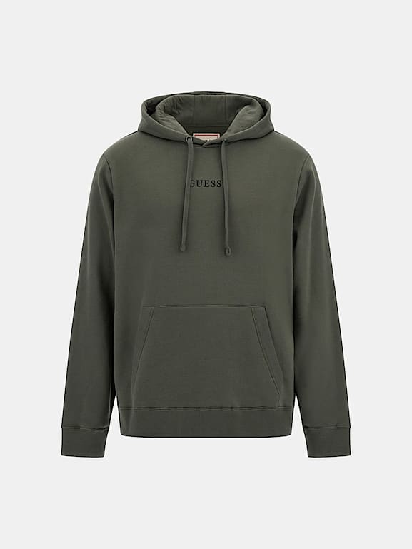 GUESS Logo hooded sweatshirt Men