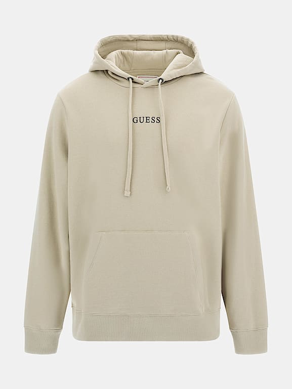 GUESS Felpa con cappuccio e logo Uomo