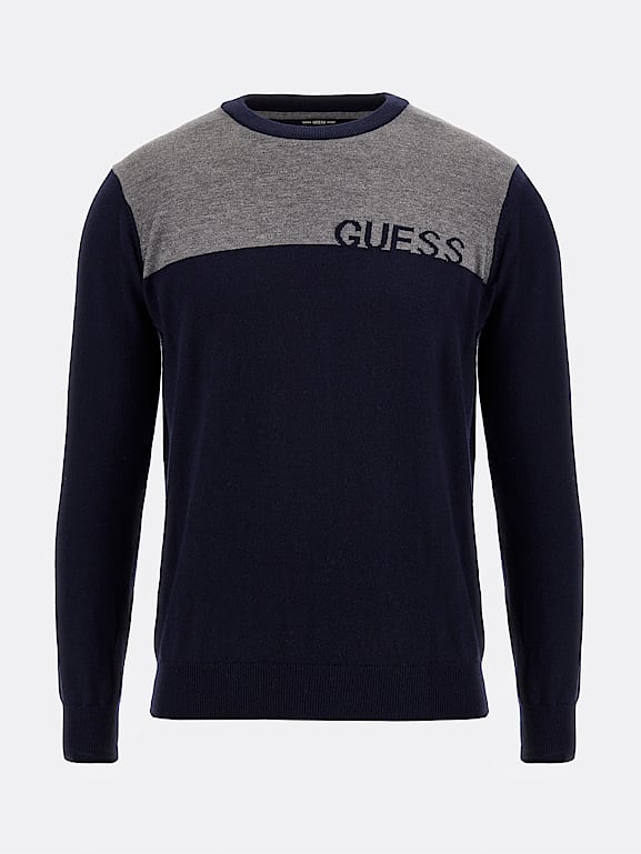 Guess color block sweatshirt online