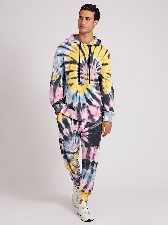 GUESS Pantalon de jogging Tie dye