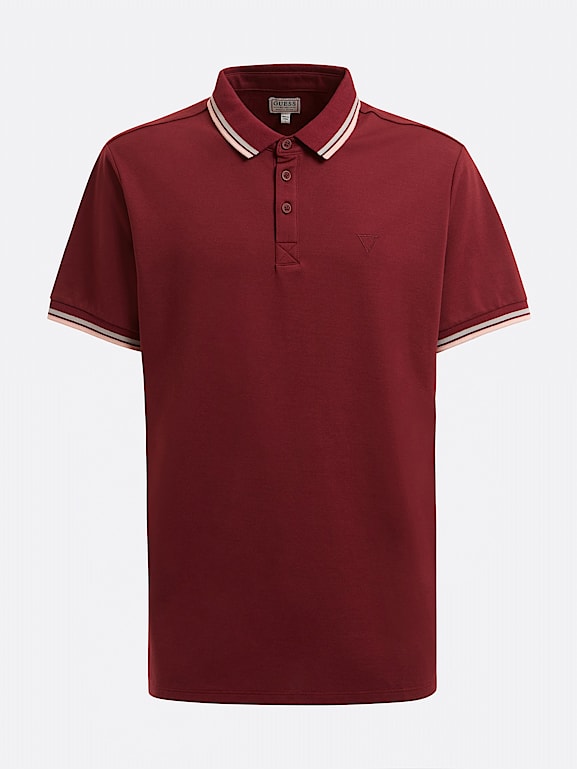 Maroon guess shirt outlet