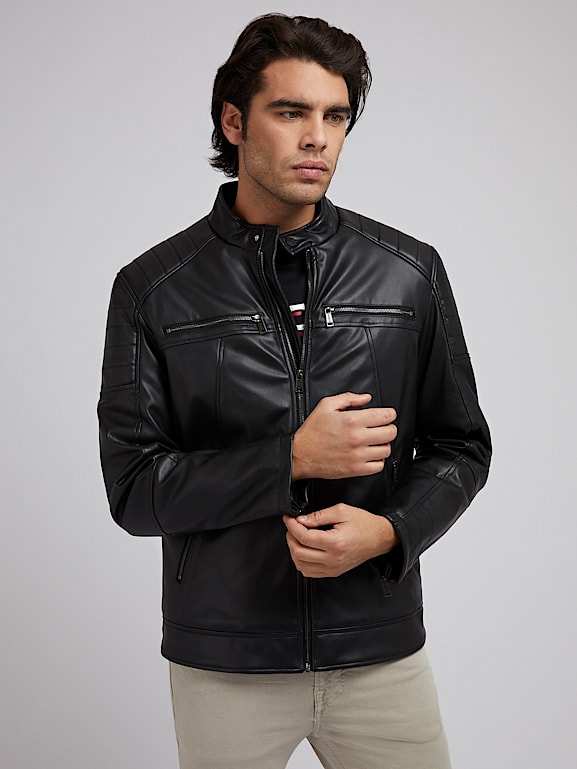 Guess hot sale faux leather