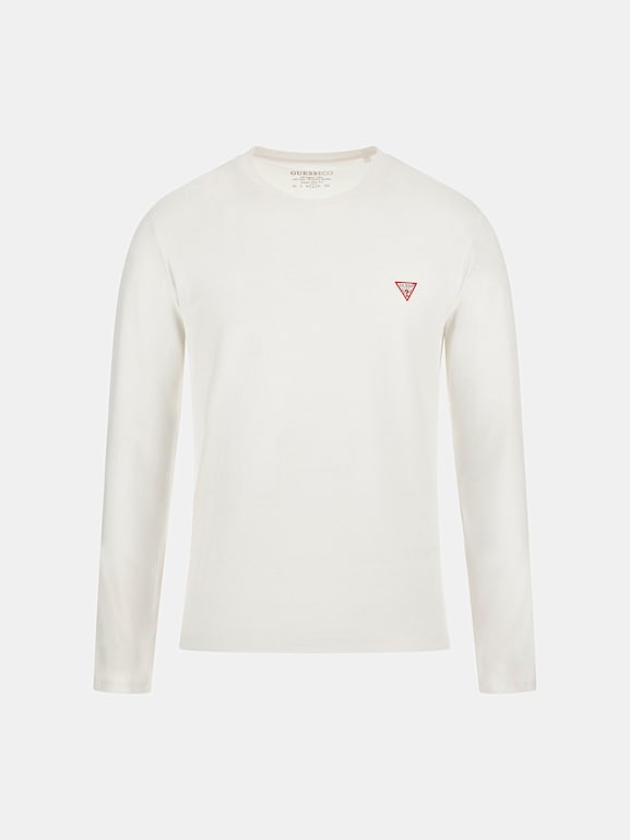 Camisetas manga larga guess hombre deals