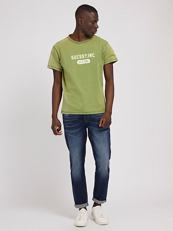 Guess green shirt new arrivals
