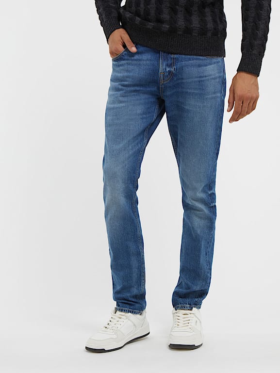 Skinny online denim pants