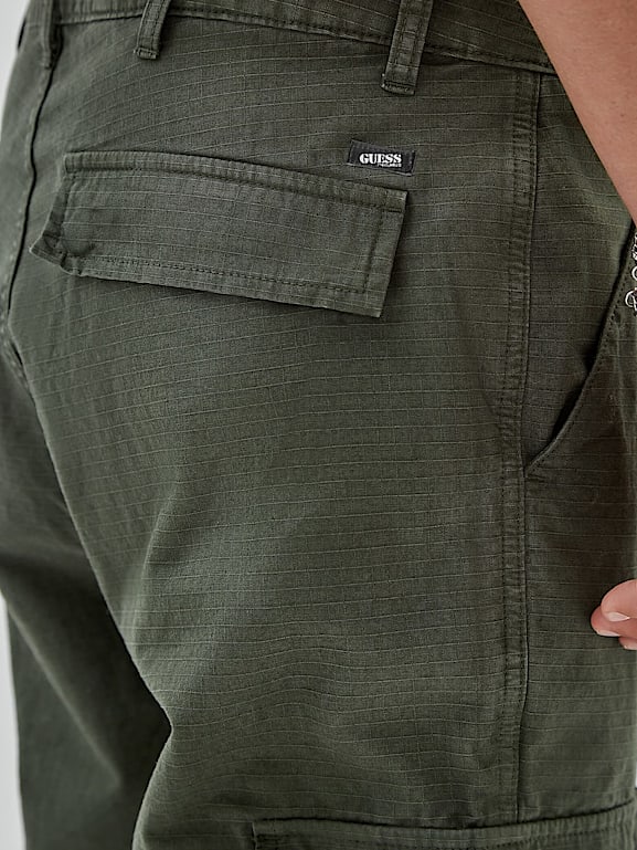 GUESS Pantalon cargo taille moyenne Homme