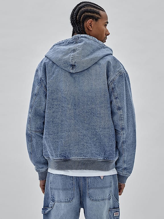 Denim sweatshirt