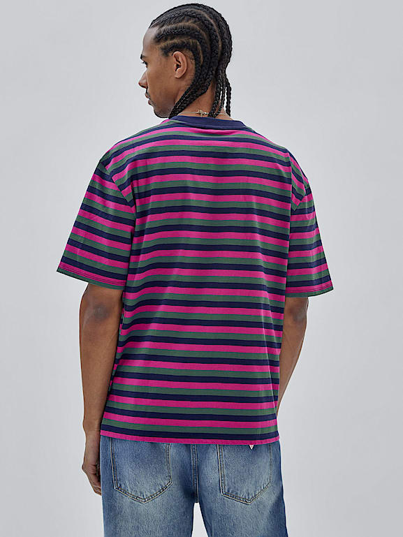 Camiseta guess rayas on sale verticales