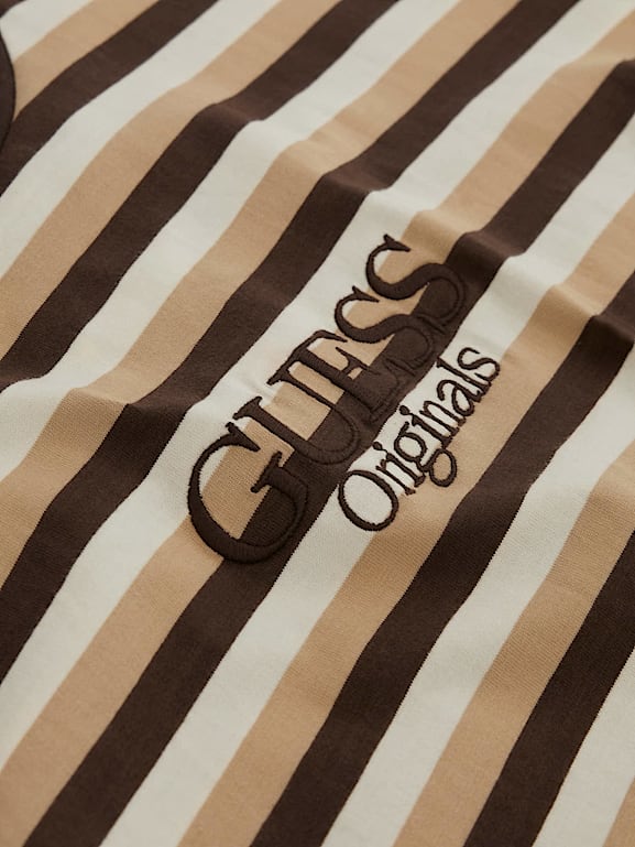 Guess t shirt a righe online